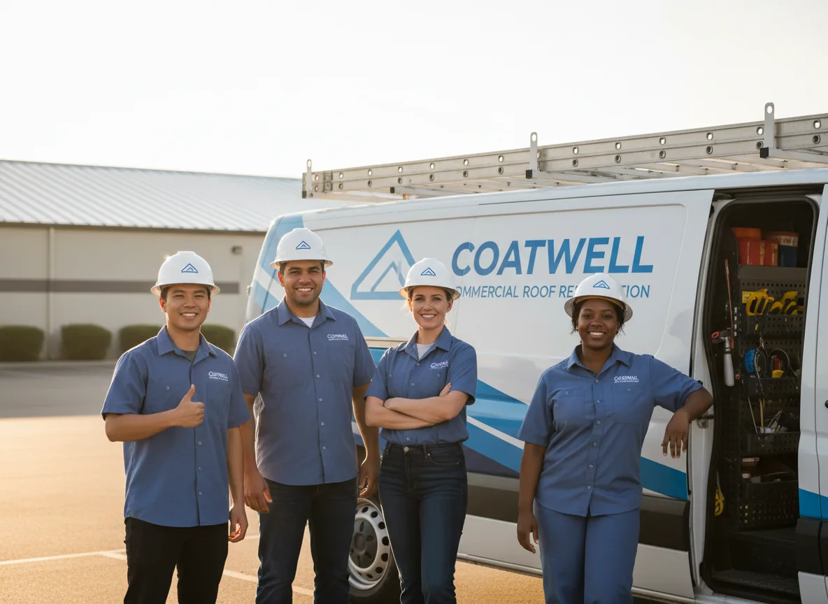 Commercial roof coating company in Solomon, KS